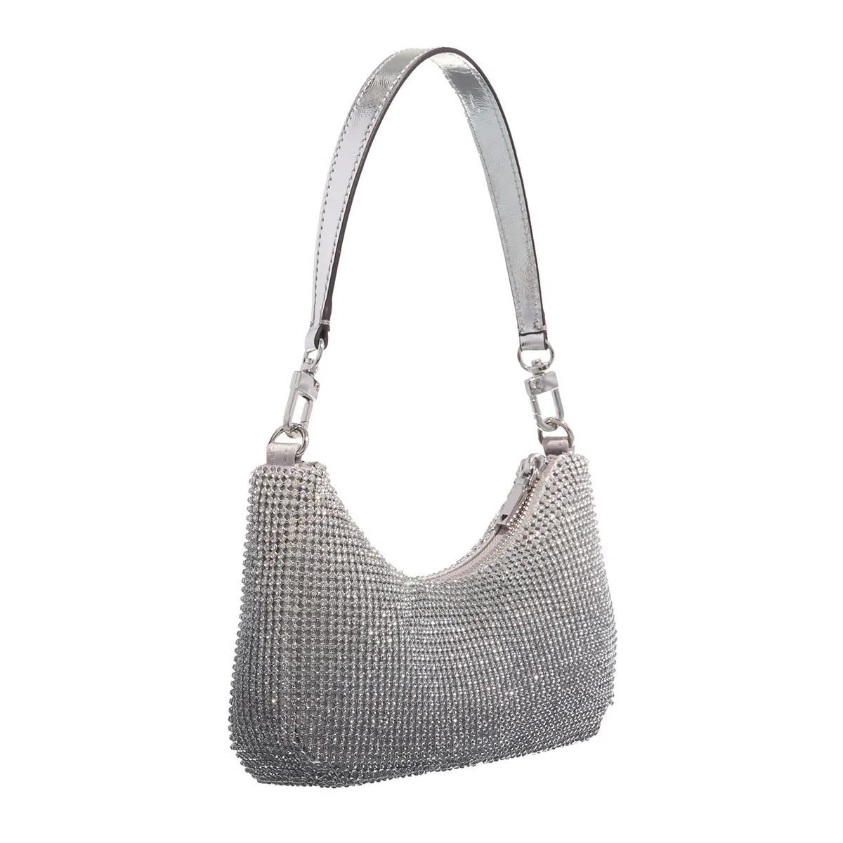 Guess Hobo bags Zalina Mini Top Zip Shldr Bag in grijs