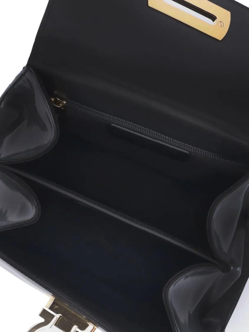 Salvatore Ferragamo Crossbody bags Iconic Medium Handbag – Black in zwart
