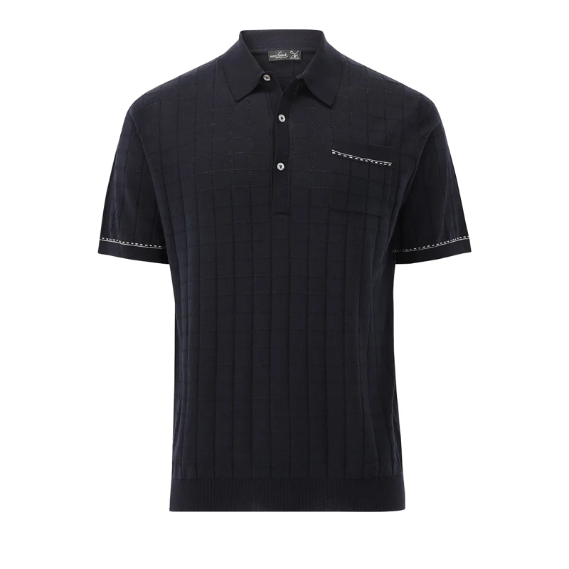VAN LAACK  Poloshirt Uni blau