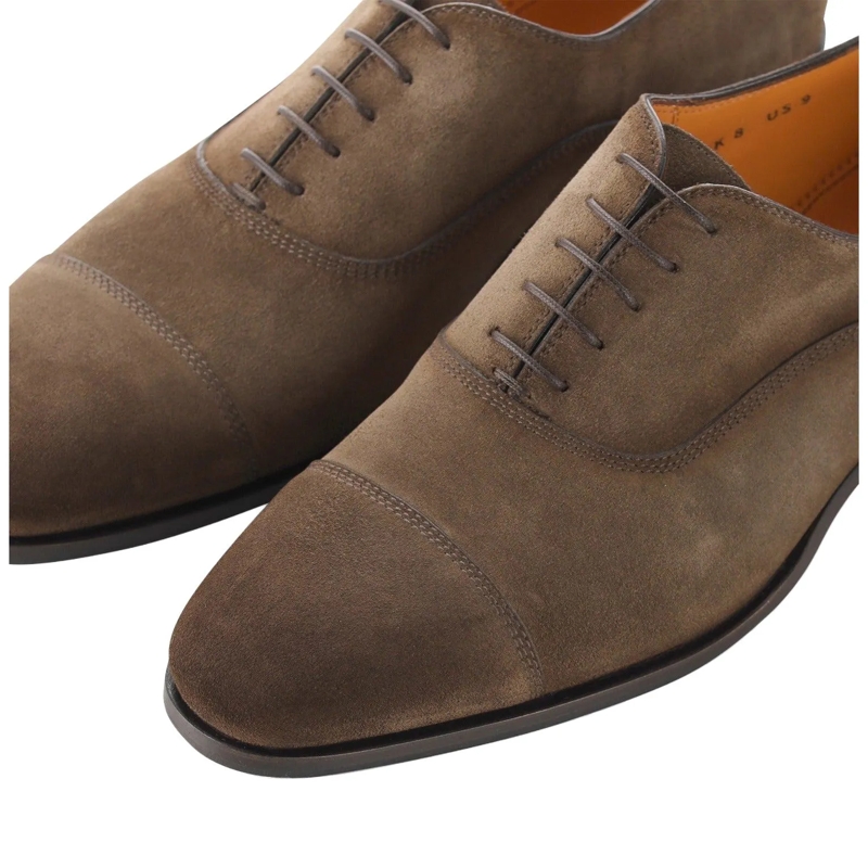 Santoni Schnürschuhe Schnürschuh Archie aus Leder mehrfarbig(Image 3)