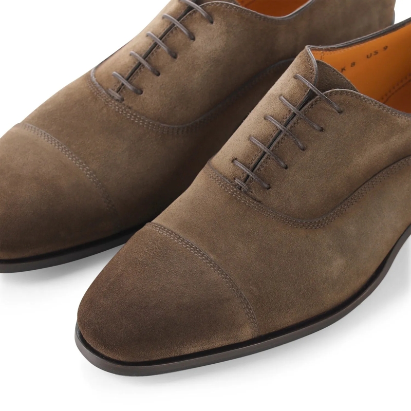 Santoni Schnürschuhe Schnürschuh Archie aus Leder mehrfarbig(Image 4)