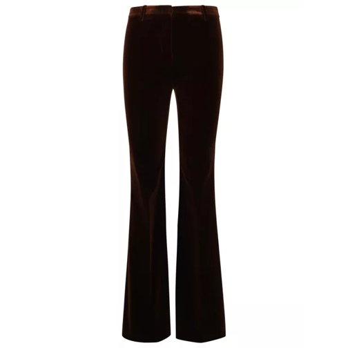Etro Flare Trousers Brown 