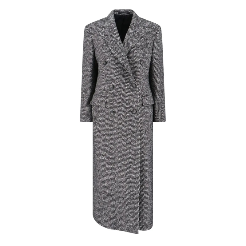 Tagliatore Manteau de transition "Caitlyn" Maxi Coat Grey