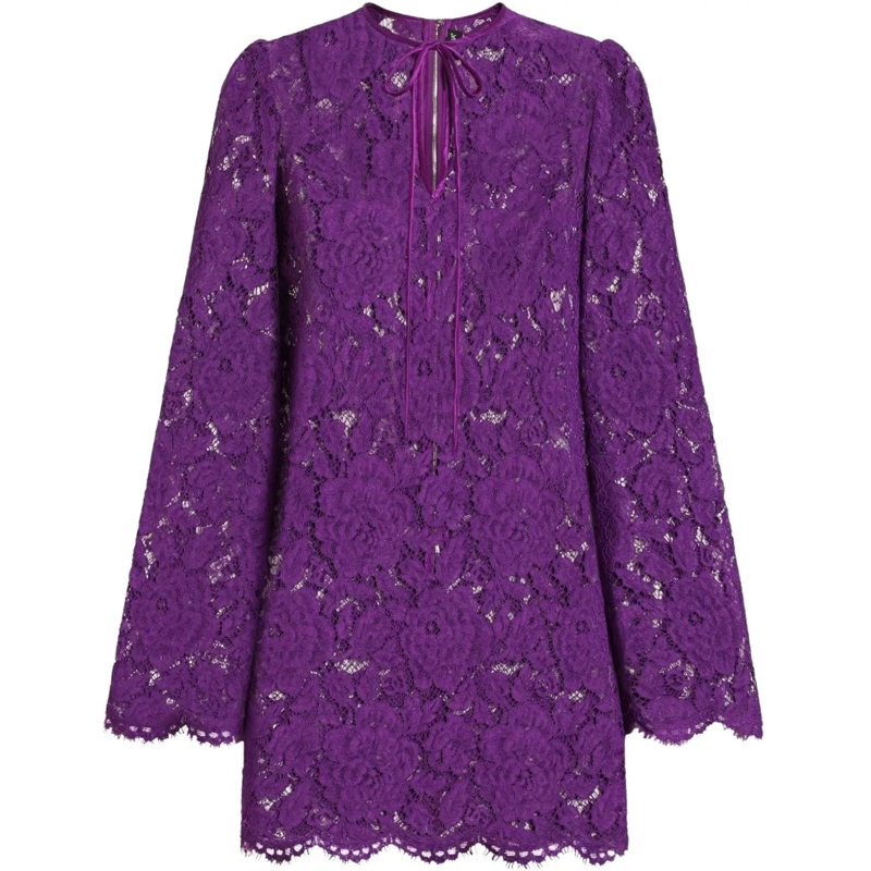 Dolce&Gabbana Minikleid Dresses Purple lila
