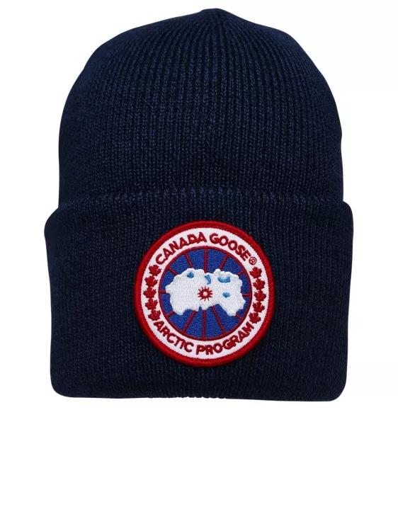 Canada Goose Mützen - Arctic Hat In Blue Wool - Gr. ONE SIZE - in Schwarz - für Damen