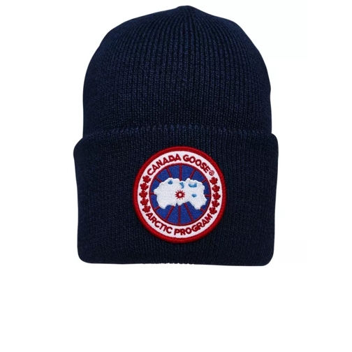 Canada Goose  Arctic Hat In Blue Wool Blue