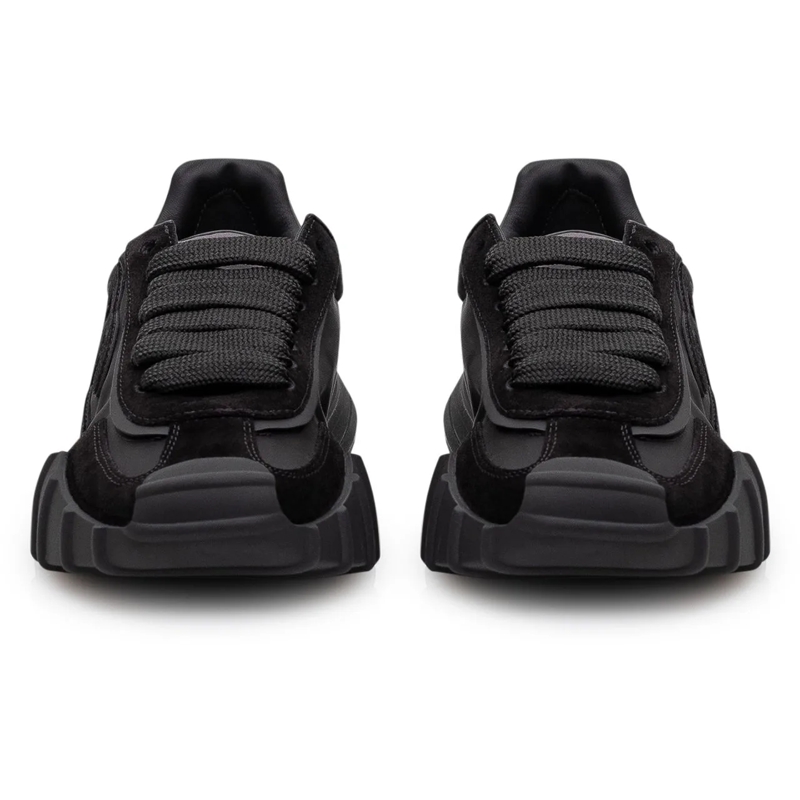 Dolce&Gabbana Low-Top-Sneaker Sneaker Bassa con Logo Laterale a Rilievo schwarz(Image 2)