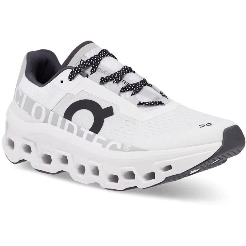 ON RUNNING Low-Top-Sneaker Flat Shoes All White weiß