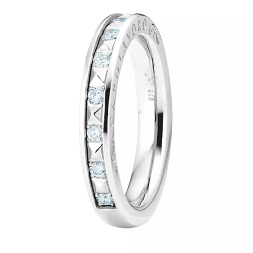 Capolavoro Ring "Manhattan" 18K White Gold, Diamonds Eternity Ring