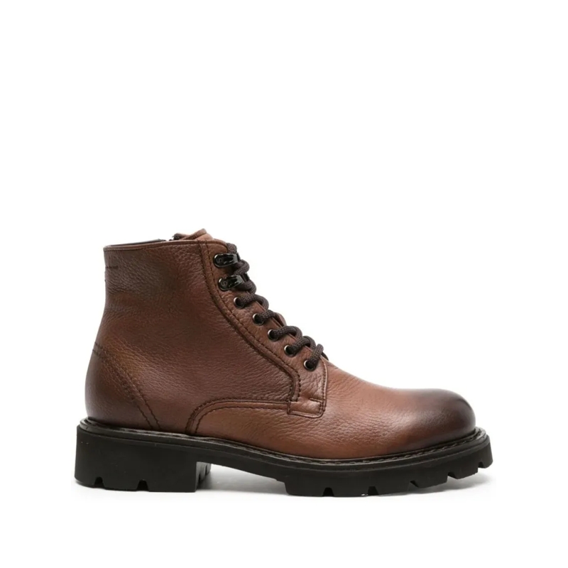 Casadei Bottes Beatles Anticato Booties Brown