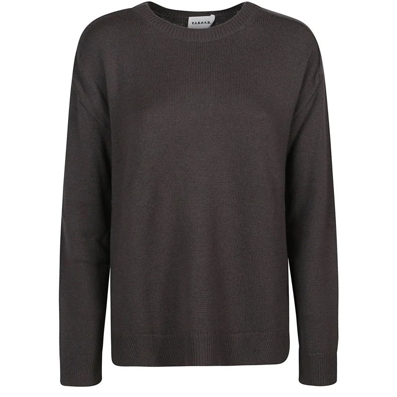 P.A.R.O.S.H. Sweat-shirt Loos Sweater Grey grau