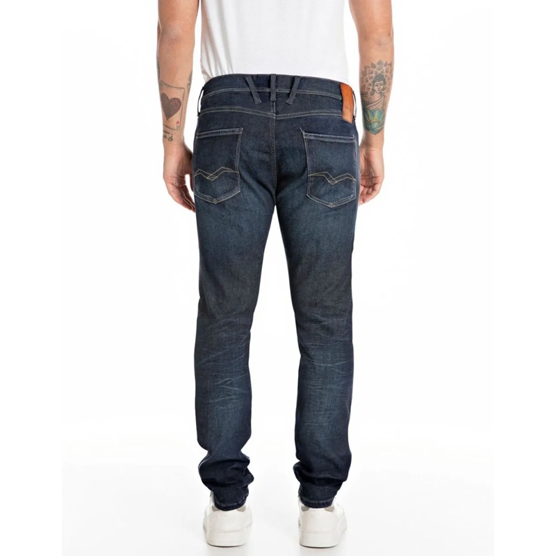 REPLAY Jeans à jambe droite Replay  Jeans Blauw M914y 661 730 007 blau(Image 4)