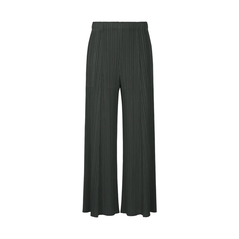 Issey Miyake Hose Plissierte Hose: Monthly Colours: November 17 CHARCOAL 17 CHARCOAL