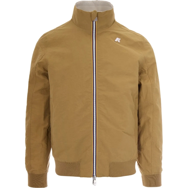 K-Way Bomberjacke Coats Brown Bistre - Beige Lt beige