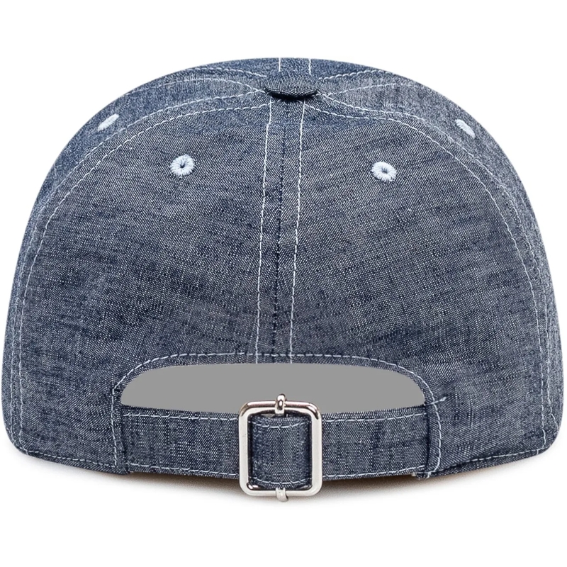 Marni  Cappello Baseball In Denim Con Ricamo blau(Image 3)