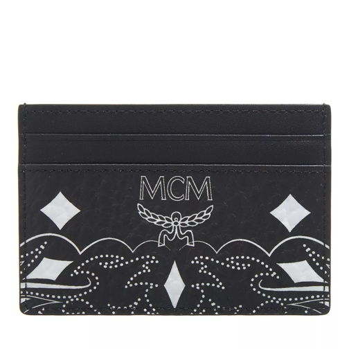 MCM Aren Card Case Mini Black Porte-cartes