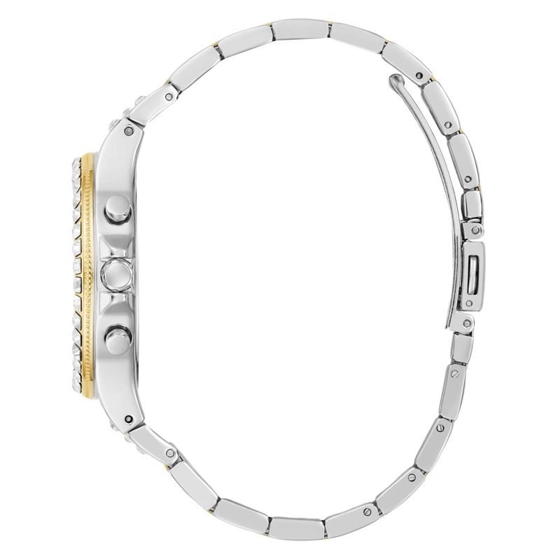 Guess Quarzuhr Quarz-Analoguhr Moonlight silber(Image 2)