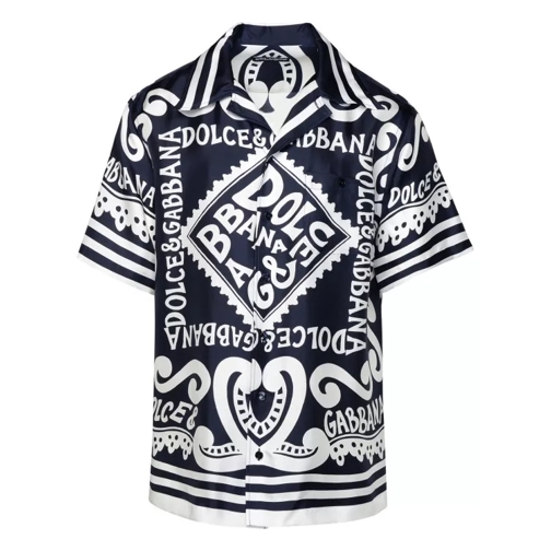 Dolce&Gabbana M/C Print Shirt Black 