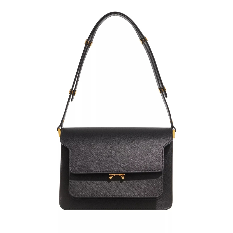 Marni Crossbody Bag Trunk Bag Medium Black