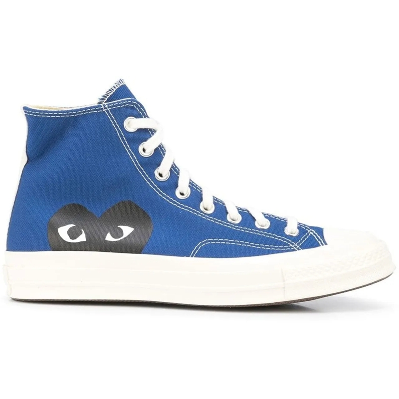 Comme des Garcons Low-Top-Sneaker Chuck 70 Hi Sneakers Blue