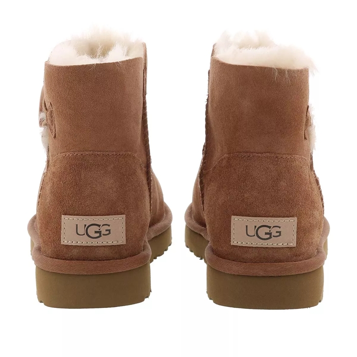 Ugg mini bailey cheap button ii chestnut boots