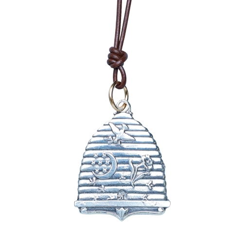 CATHERINE MICHIELS  Pendentif ruche abeilles argent Essence of Life 01 silber