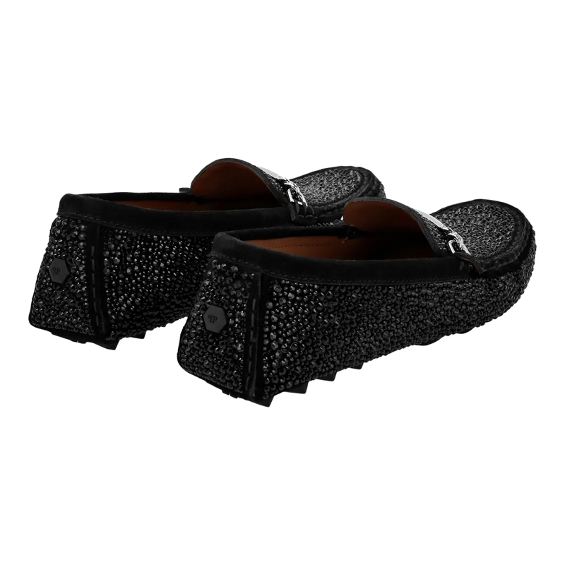 Philipp Plein Bootsschuhe Mokassin Mit Schmucksteinen schwarz(Image 2)