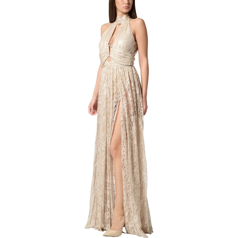 Philipp Plein Maxikleid Kleid rose(Image 5)
