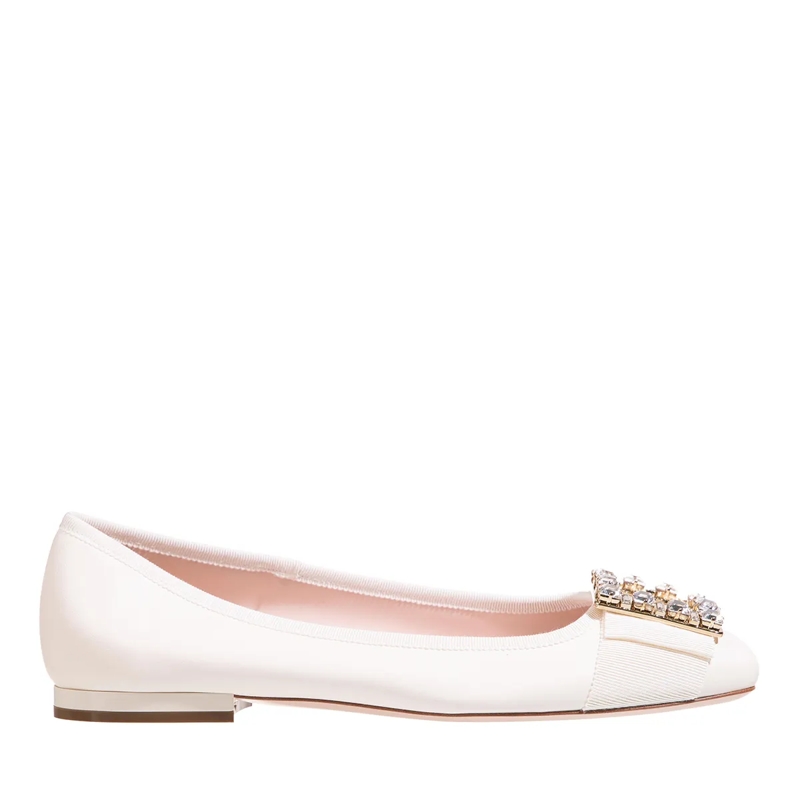 Roger Vivier Ballerinas Très Vivier Creme