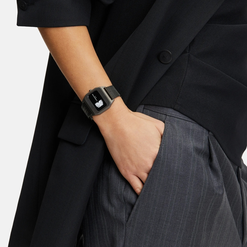 Liebeskind Berlin Quarzuhr Edelstahl Vinyl Vision grau(Image 3)