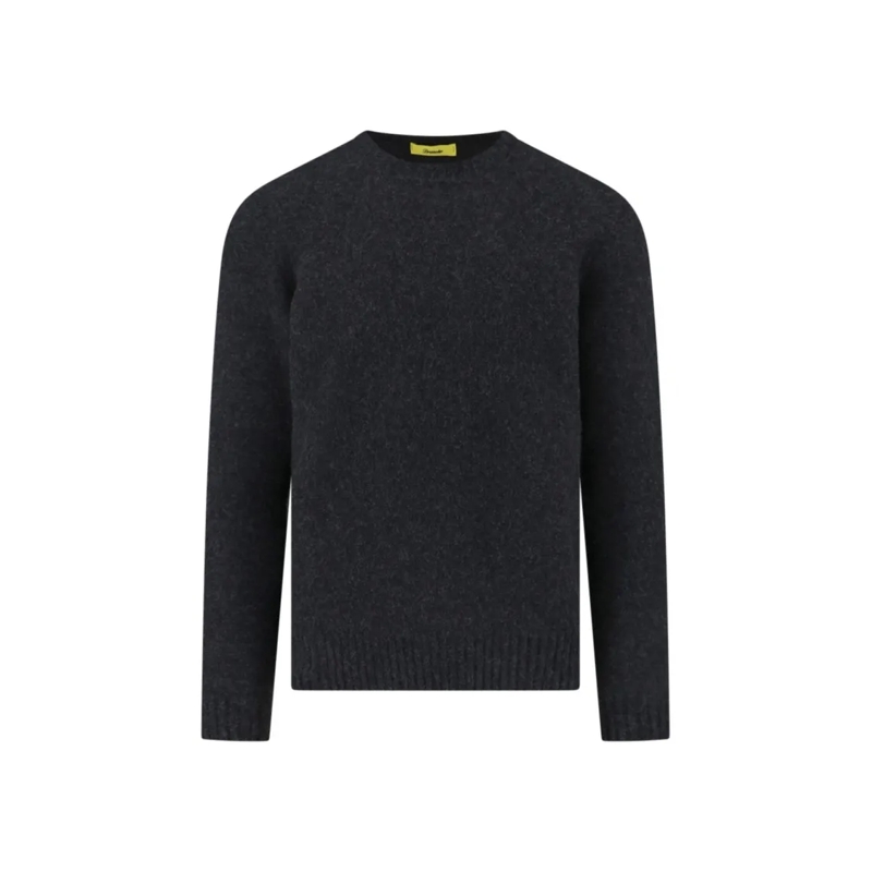 Drumohr Pull Wool Sweater – Dark Grey Grey