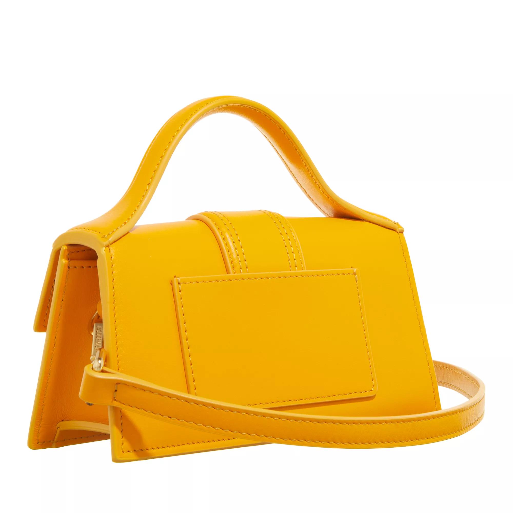 Jacquemus Satchels Le Bambino Mini Flap Bag in oranje