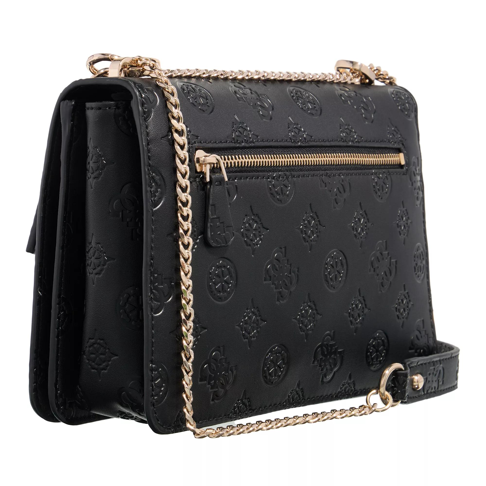 Guess Crossbody bags Jena Convertible Xbody Flap in zwart