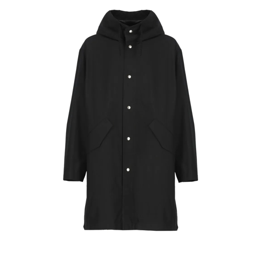 Jil Sander Parka-Mäntel Parka With Logo Black