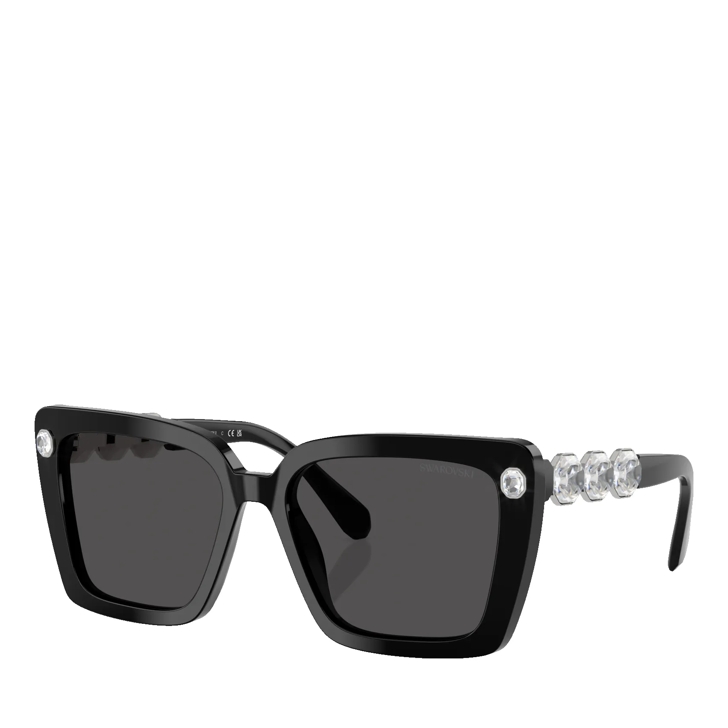 Swarovski sunglasses black sales