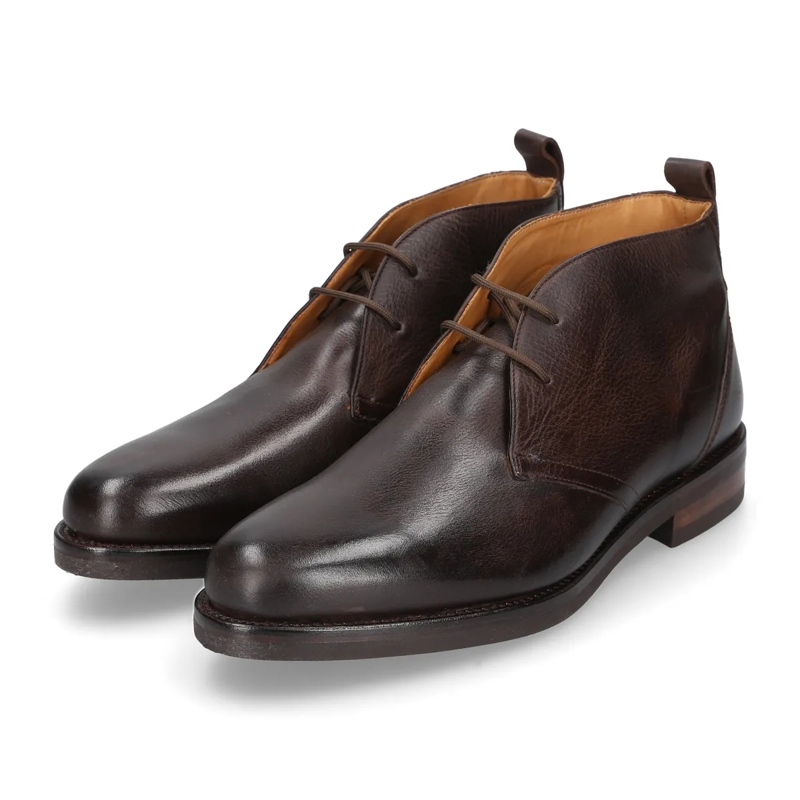 Heinrich Dinkelacker Schnürstiefel George Boots Genf Plain N- Vollständig rahmengen dunkel-braun(Image 2)
