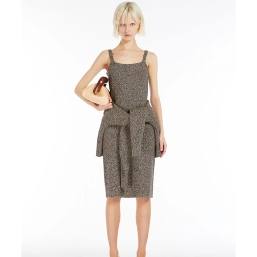 Sportmax SPORTMAX Meliertes Strickkleid mehrfarbig Robe en tricot