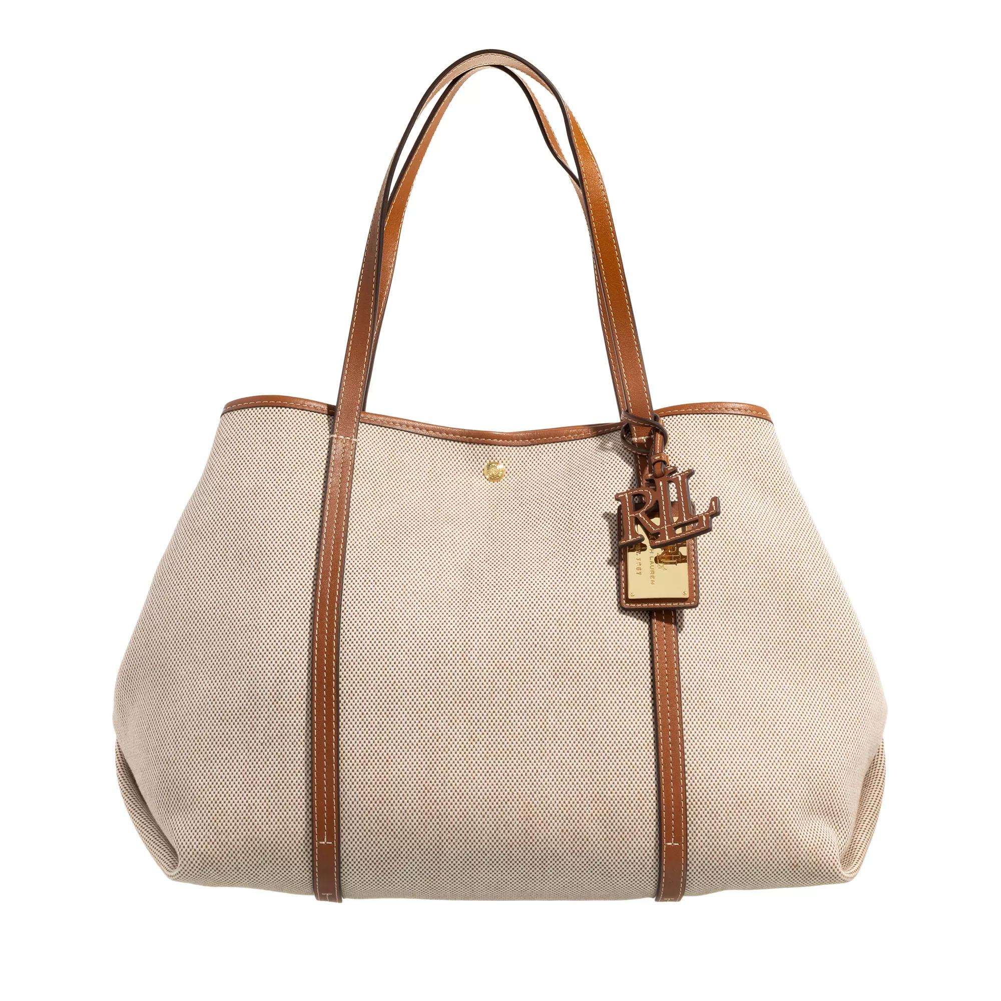 Lauren Ralph Lauren Emerie Tote Extra Large Natural Lauren Tan | Shopper