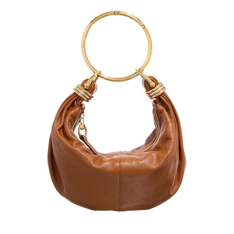 Chloé Hobo Bag Bracelet Bag Clay Brown