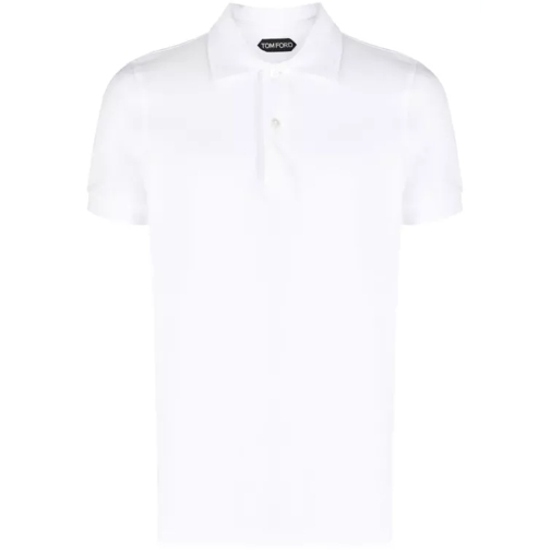 Tom Ford White Tennis Polo Shirt White 