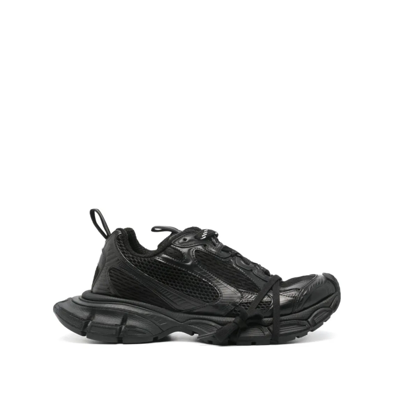 Balenciaga Low-Top-Sneaker 3Xl Mesh Panel Sneakers Black