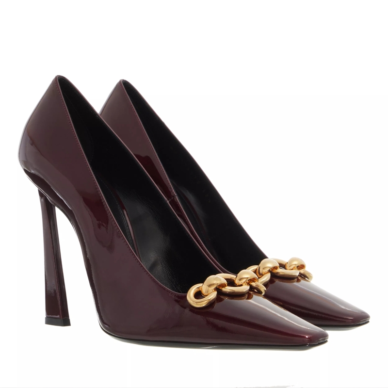 Saint Laurent Pumps Silvana Patent Leather Pumps Deep Bordeux