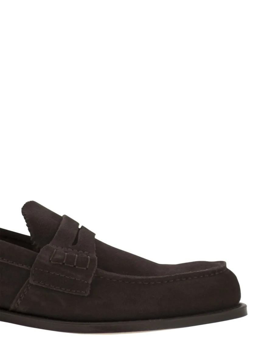 Thumbnail - Church's Loafer - Pembrey - Suede Moccasin - Gr. 8_5 - in Braun - für Damen