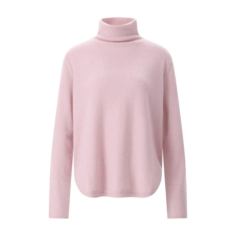 Hemisphere Rollkragenpullover Rollkragenpullover aus Kaschmir pink(Image 5)