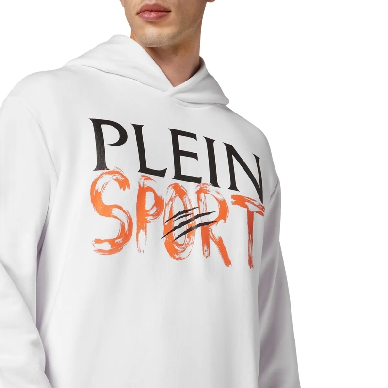 Plein Sport Top Hoodie weiss(Image 5)