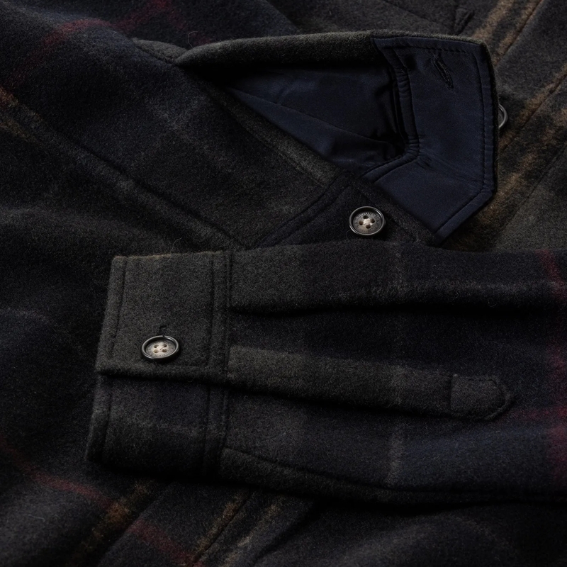 Barbour veste Overshirt Woodlane aus Wolle-Mix grau(Image 3)