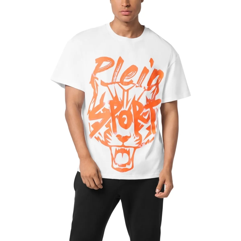 Plein Sport T-Shirt T-Shirt Rundhalsausschnitt Ss weiss(Image 3)