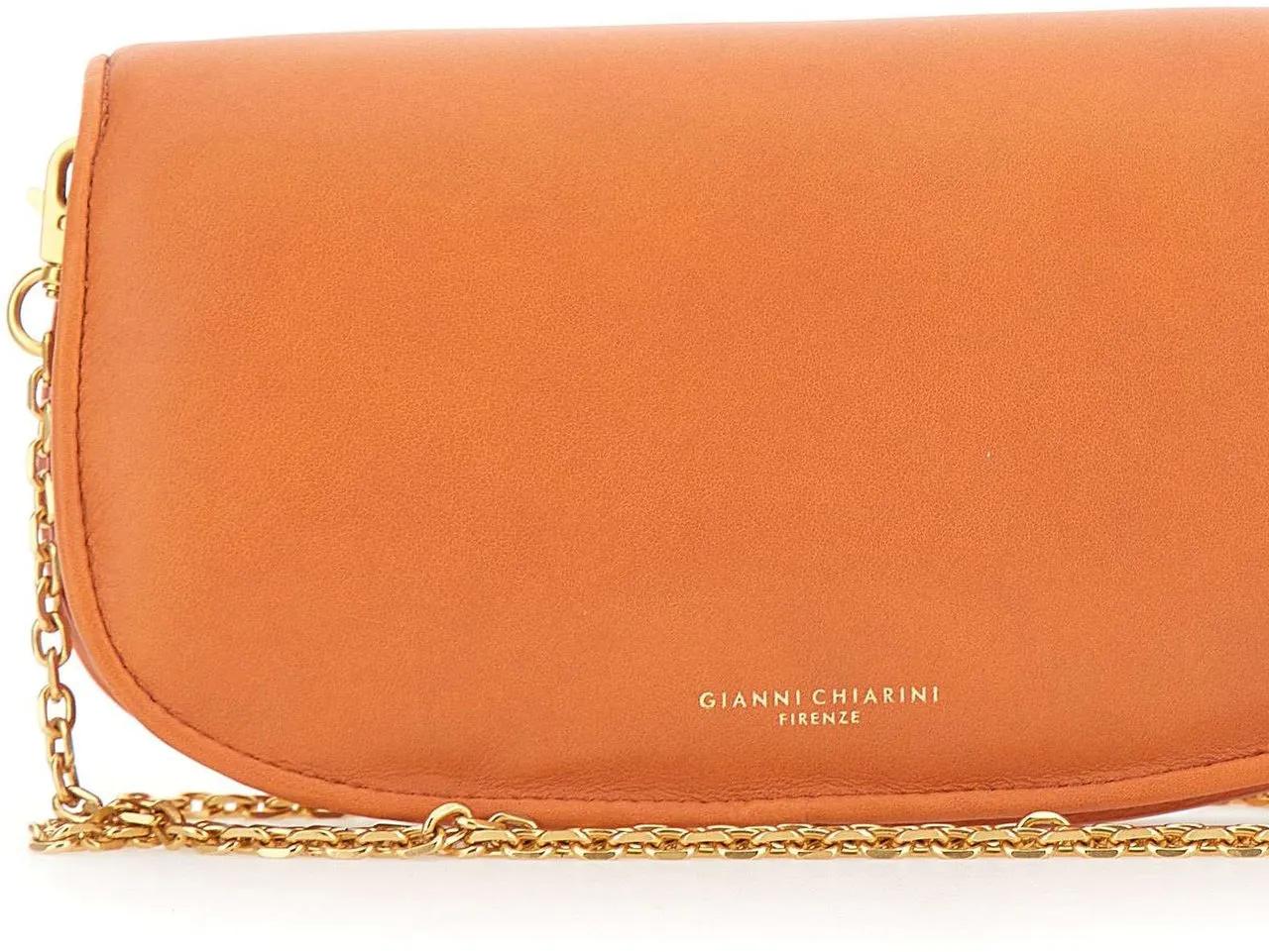 Gianni Chiarini Clutches Bags Orange in oranje