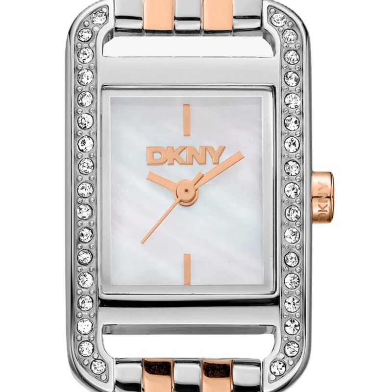DKNY Quarzuhr Quarzuhr Signature Square Watch- Anzeige: 3 Zeig rose(Image 4)