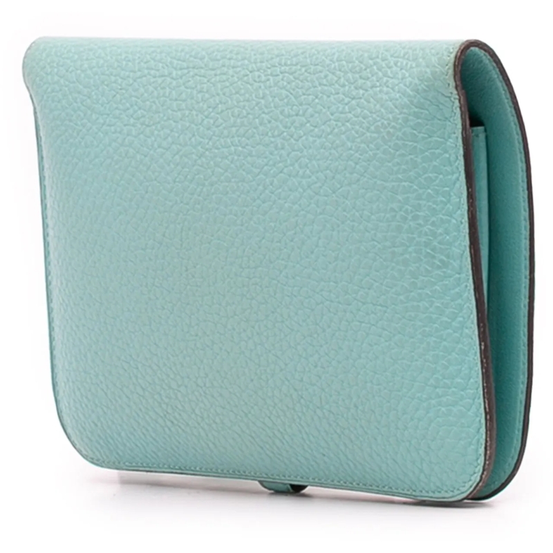 Hermès Porte-monnaie Togo Dogon Duo Wallet GM blau